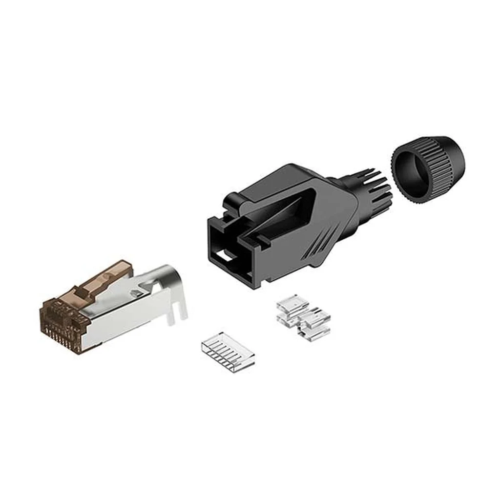 ROXTONE RJ45C5E-PH-BK Ethernet Разъем RJ45(часть A) CAT5e, фото №3