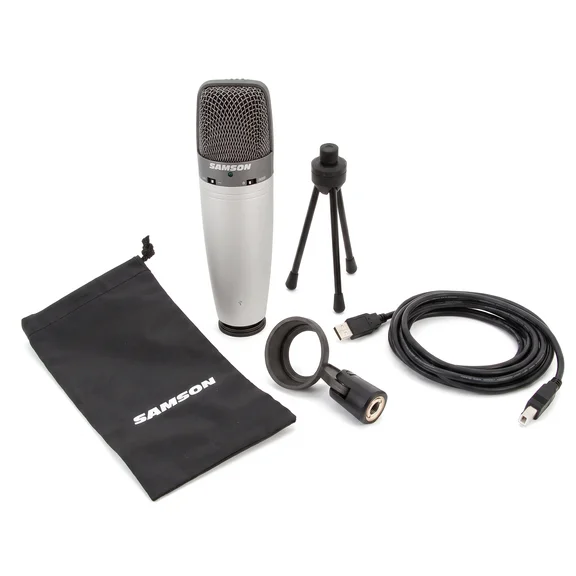 Samson C03U Микрофон студийный конденсаторный с USB‑интерфейсом - 1
