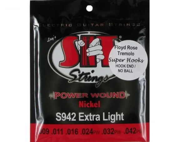 SIT S942FR SUPER HOOKS Струны для электрогитары 9-42 Экстра легкого натяжения