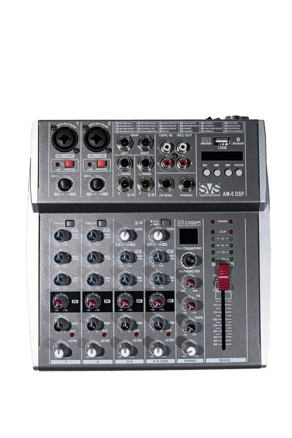 SVS Audiotechnik AM-6 DSP Микшерный пульт аналоговый, 6-х канальный