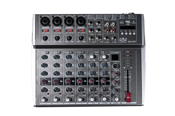 SVS Audiotechnik AM-8 DSP Микшерный пульт аналоговый, 8-х канальный