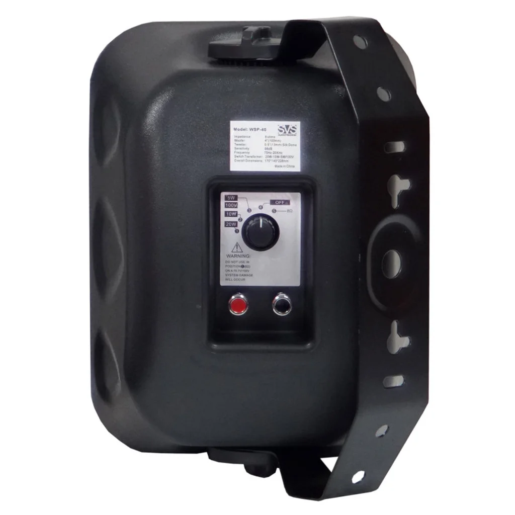 SVS Audiotechnik WSP-40 Black Громкоговоритель настенный, фото №3
