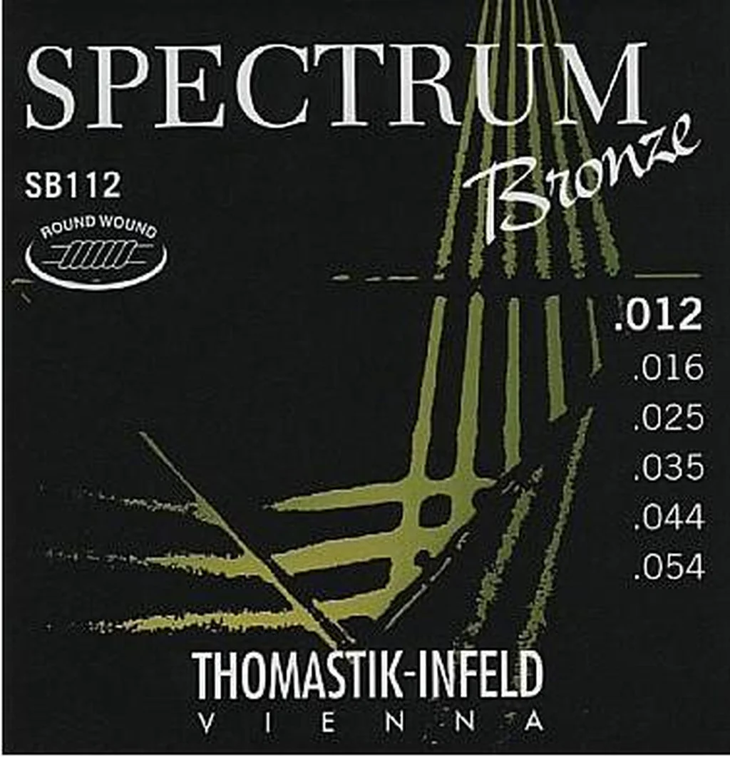 Thomastik SB112 Spectrum Bronze Комплект струн для акустической гитары, сталь/бронза, 012-054
