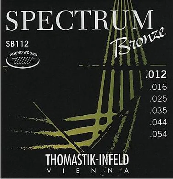 Thomastik SB112 Spectrum Bronze Комплект струн для акустической гитары, сталь/бронза, 012-054