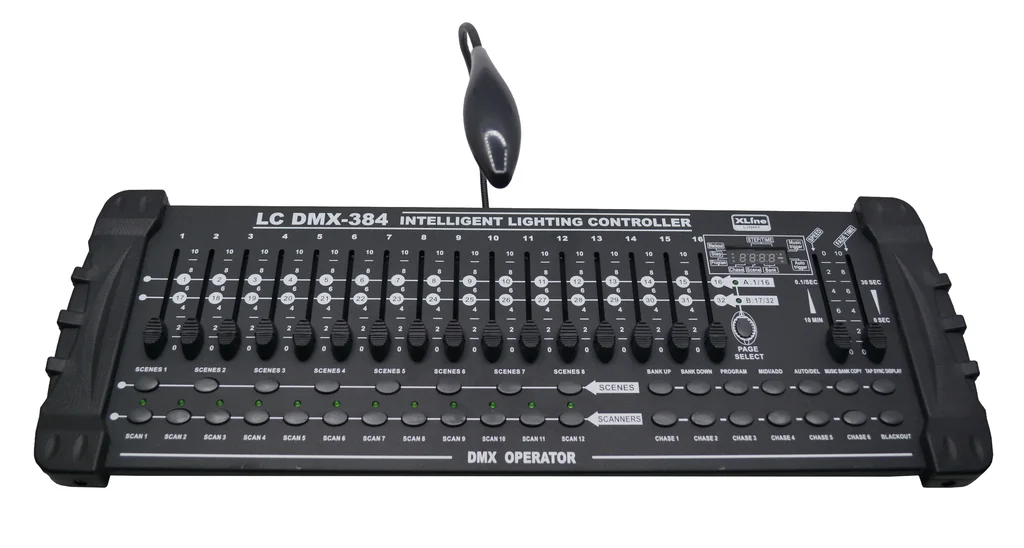 XLine Light LC DMX-384 Контроллер DMX, 16 фейдеров